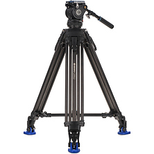 C673LL Lightning Lock Tripod Kit with BV6H PLUS Head (Carbon Fiber, 75mm Bowl) Image 0