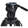 C673LL Lightning Lock Tripod Kit with BV6H PLUS Head (Carbon Fiber, 75mm Bowl) Thumbnail 1