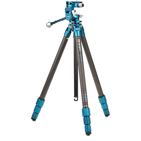 SuperSlim Carbon Fiber Series 0 Tripod with PHVF2 Flip Head Image 0