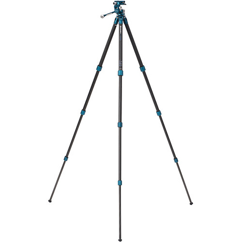 SuperSlim Carbon Fiber Series 0 Tripod with PHVF2 Flip Head Image 1