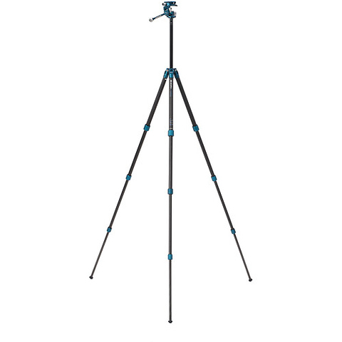 SuperSlim Carbon Fiber Series 0 Tripod with PHVF2 Flip Head Image 2