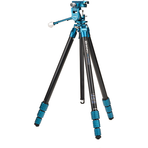 SuperSlim Aluminum Series 0 Tripod with PHVF2 Flip Head Image 0