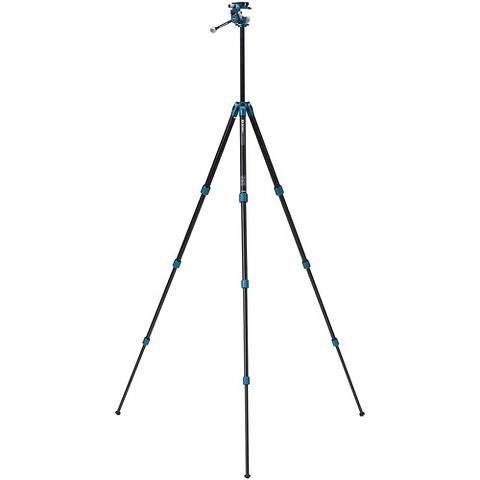SuperSlim Aluminum Series 0 Tripod with PHVF2 Flip Head Image 1