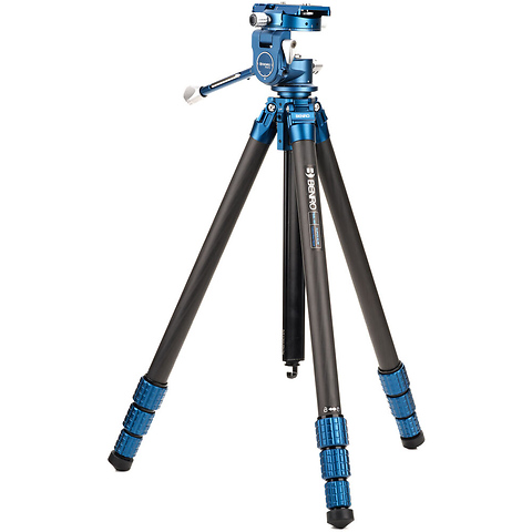 SuperSlim Carbon Fiber Series 1.5 Tripod with PHVF3 Hybrid Flip Head Image 0