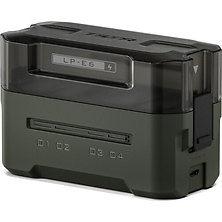 Portable Charging Station for LP-E6 Batteries Image 0