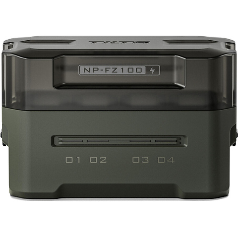 Portable Charging Station for NP-FZ100 Batteries Image 1
