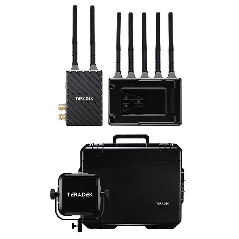 Bolt 4K LT 1500 12G-SDI/HDMI Transmitter & Receiver Deluxe Kit- V-Mount - Pre-Owned Image 0