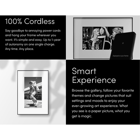 20 x 16 in. Jane Classic Format Digital Art Frame Image 3