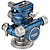 GD36PT Geared Drive Three-Way Head