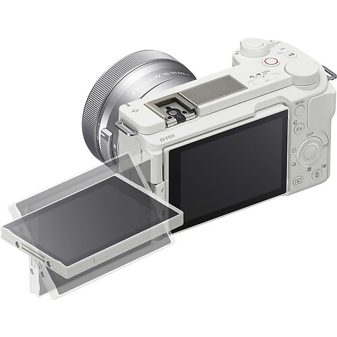 ZV-E10 II Mirrorless Camera with 16-50mm Lens (White) - Pre-Owned Image 1