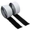 10 ft. x 1.5 in. Black Adhesive Hook and Loop Roll Thumbnail 0