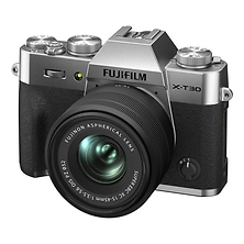 X-T30 II Mirrorless Camera Silver w/Fujinon XC 15-45mm lens Kit - Pre-Owned Image 0