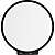 Verge Max Bi-Color Round LED Light Panel (Charcoal)