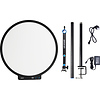 Verge Max Bi-Color Round LED Light Panel (Charcoal) Thumbnail 8