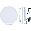 Verge Max Bi-Color Round LED Light Panel (White) Thumbnail 9