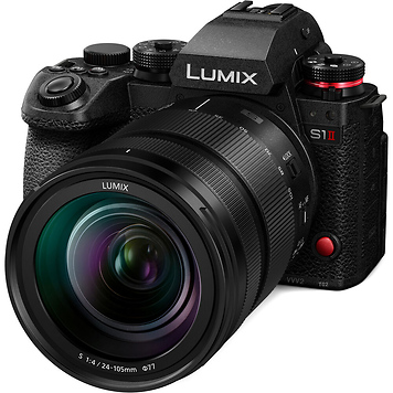 Lumix S1 II Mirrorless Digital Camera with 24-105mm f/4 Lens