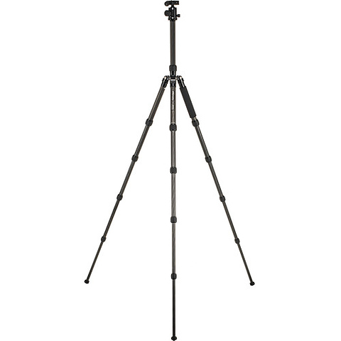 GlobeTrotter Carbon Fiber Travel Tripod Kit (Black) C2350Q2K - Pre-Owned Image 2