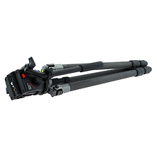 G1325 Carbon Fiber Tripod Legs with Manfrotto 503 Fluid Head Kit - Pre-Owned Image 0