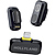 LARK A1 Mini Duo 2-Person Wireless Microphone System with Lightning Connector for iOS Devices (Space Gray, 2.4 GHz)