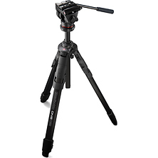 ONE Aluminum Tripod with 500X Fluid Head Image 0