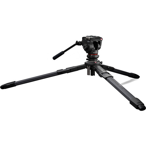 ONE Carbon Fiber Tripod with 500X Fluid Head Image 3