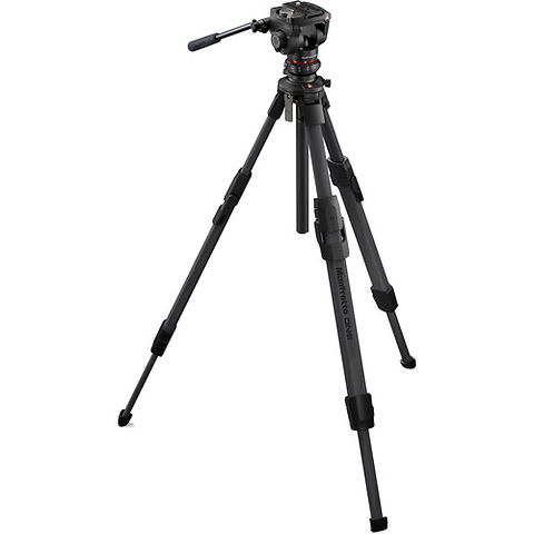 ONE Carbon Fiber Tripod with 500X Fluid Head Image 1