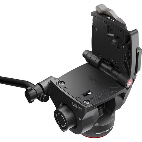 500X Fluid Head with Aluminum Tripod Kit Image 6