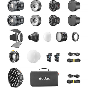 RS60R RGB LED Monolight 2-Light Kit