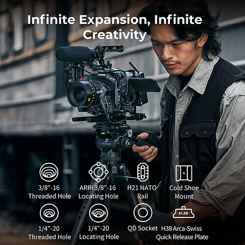 Cage Kit for Canon EOS C80 Image 10