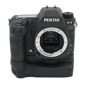 K-3 DSLR Camera Body with D-BG5 Grip - Pre-Owned