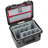 iSeries 1510-9 Waterproof Utility Case with Foam Dividers and Lid Organizer (Black) Thumbnail 1