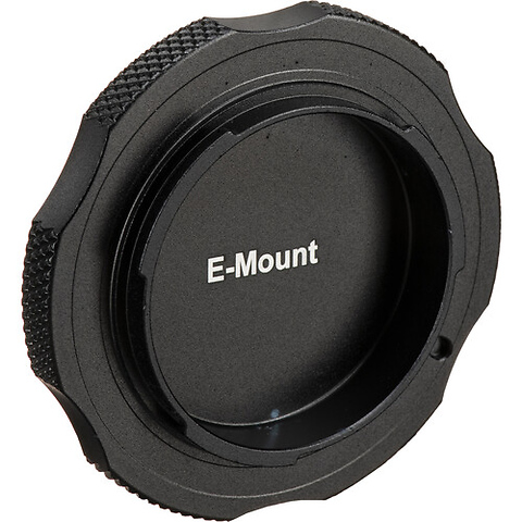 Aluminum Body Cap for Sony E-Mount Cameras (Black) Image 1