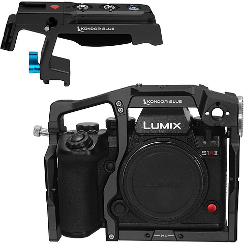 Cage with Top Handle for Panasonic Lumix S1R II (Raven Black) Image 0