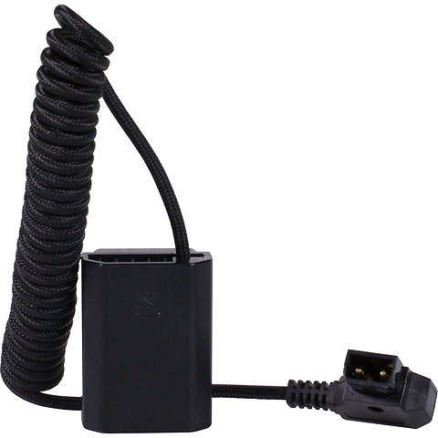 D-Tap Power Cable to Sony a7S III NP-FZ100 Dummy Battery (Black) Image 0