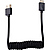 Coiled Mini-HDMI to HDMI Cable (12-24 in., Black)