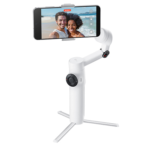 Flow 2 AI-Powered Smartphone Gimbal with AI Tracker (Summit White) Image 2