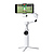 Flow 2 AI-Powered Smartphone Gimbal with AI Tracker (Summit White)