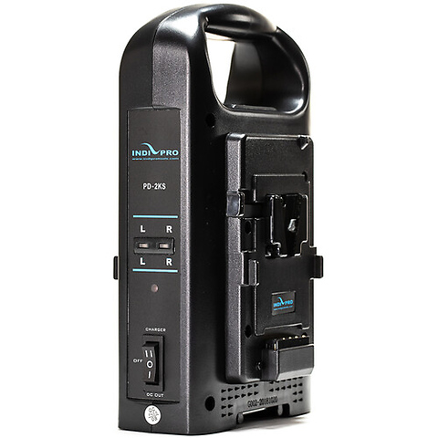 2 x Kratos 99Wh V-Mount Li-Ion Batteries and Dual V-Mount Charger Kit Image 3