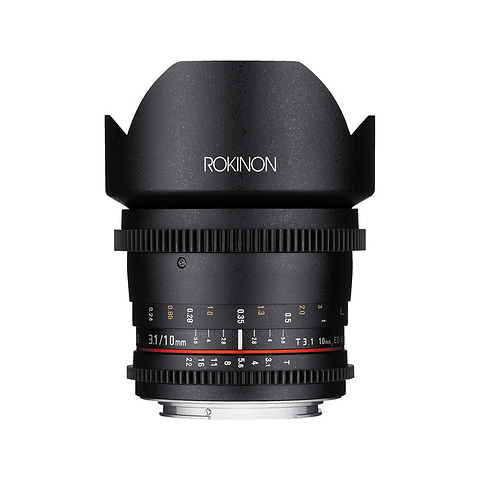 10mm T3.1 Cine manual Focus Lens for Nikon F Mount - Pre-Owned Image 0