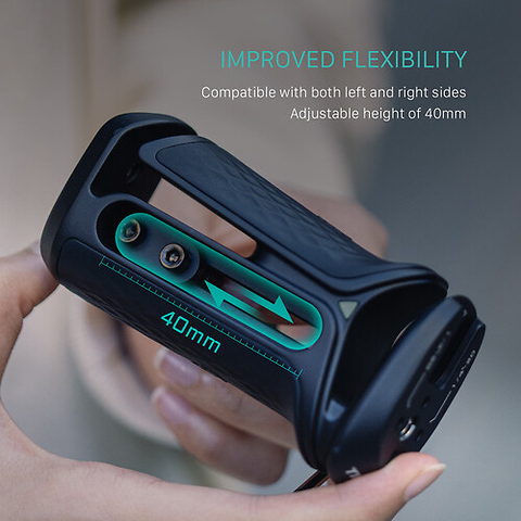 Xeno Side Handle with Anti-Twist 1/4 in.-20 Mount (Black) Image 8