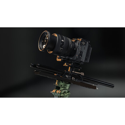 Height-Adjustable Arca-Type 15mm LWS Baseplate (Black) Image 7
