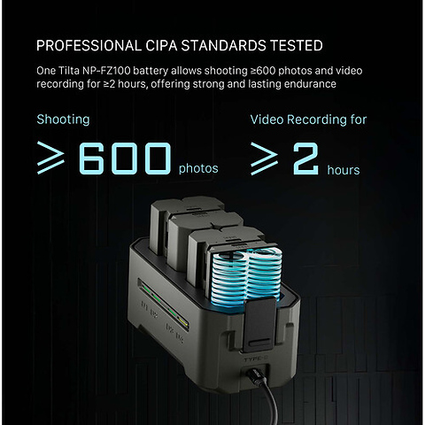NP-FZ100 USB-C Battery (2400mAh) Image 11