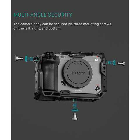 Full Cage V2 for Sony FX3 & FX30 (Black) Image 11