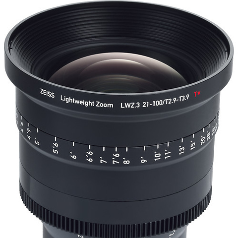 21-100mm T2.9-3.9 Lightweight Zoom LWZ.3 Lens (E-Mount, Feet) Image 3