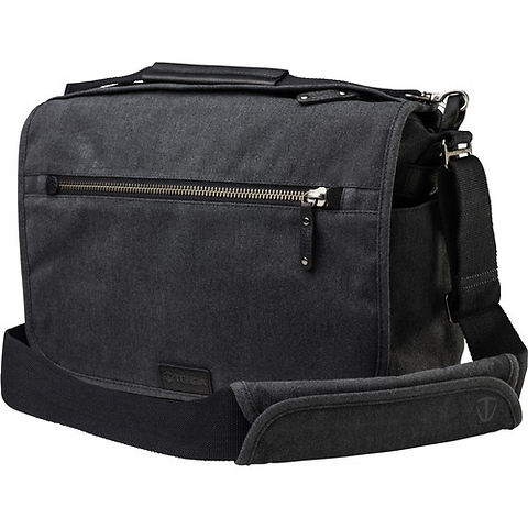 Cooper 13 DSLR Messenger Bag with Leather Accents (Gray) 637-403 - Pre-Owned Image 0