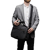 Cooper 13 DSLR Messenger Bag with Leather Accents (Gray) 637-403 - Pre-Owned Thumbnail 4