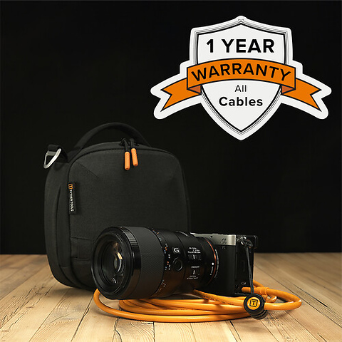 TetherPro Optima 10G Starter Tethering Kit (15', High-Visibility Orange) Image 6