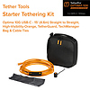 TetherPro Optima 10G Starter Tethering Kit (15', High-Visibility Orange) Thumbnail 1