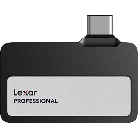 2TB Professional Go USB 3.2 Gen 2 Portable SSD (Black) Image 1