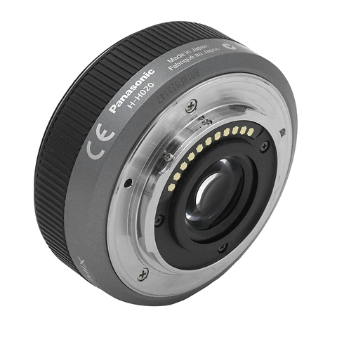 Lumix G 20mm f/1.7 ASPH Lens for Micro Four Thirds (Charcoal/Black) - Pre-Owned Image 1